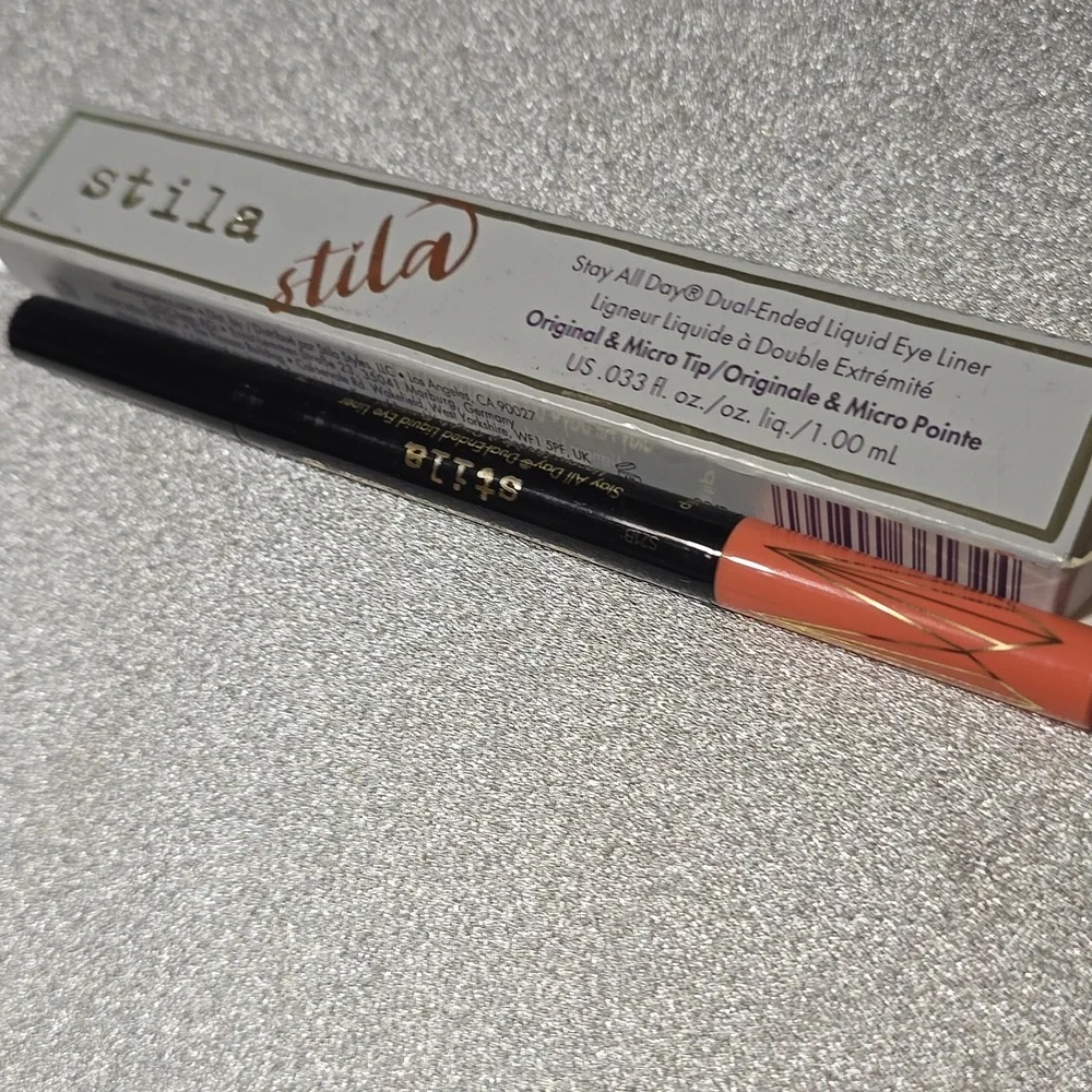 ❇️TEQUILA SUNRISE/BLACK Stila DISCONTINUED Dual-Ended Eyeliner NWT